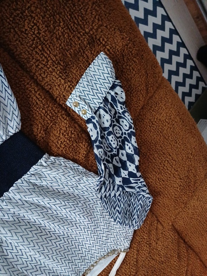 Bohem Desenli Elbise - Görsel 3