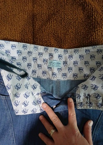 Kadın Kot Midi Etek - Görsel 3