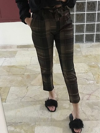 Ekoseli pantalon