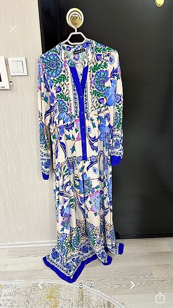 LC Waikiki Tesettür elbise viskon