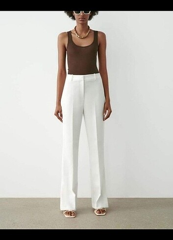 Zara beyaz pantolon 