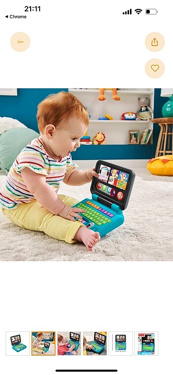 Fisher Price Fisher price ilk tabletim