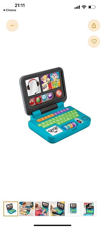  Beden Fisher price ilk tabletim