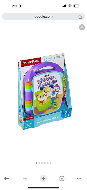 Fisher price eglenceli hikayeler