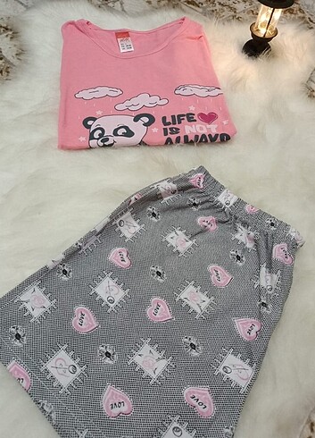 l Beden Pijama takımı 