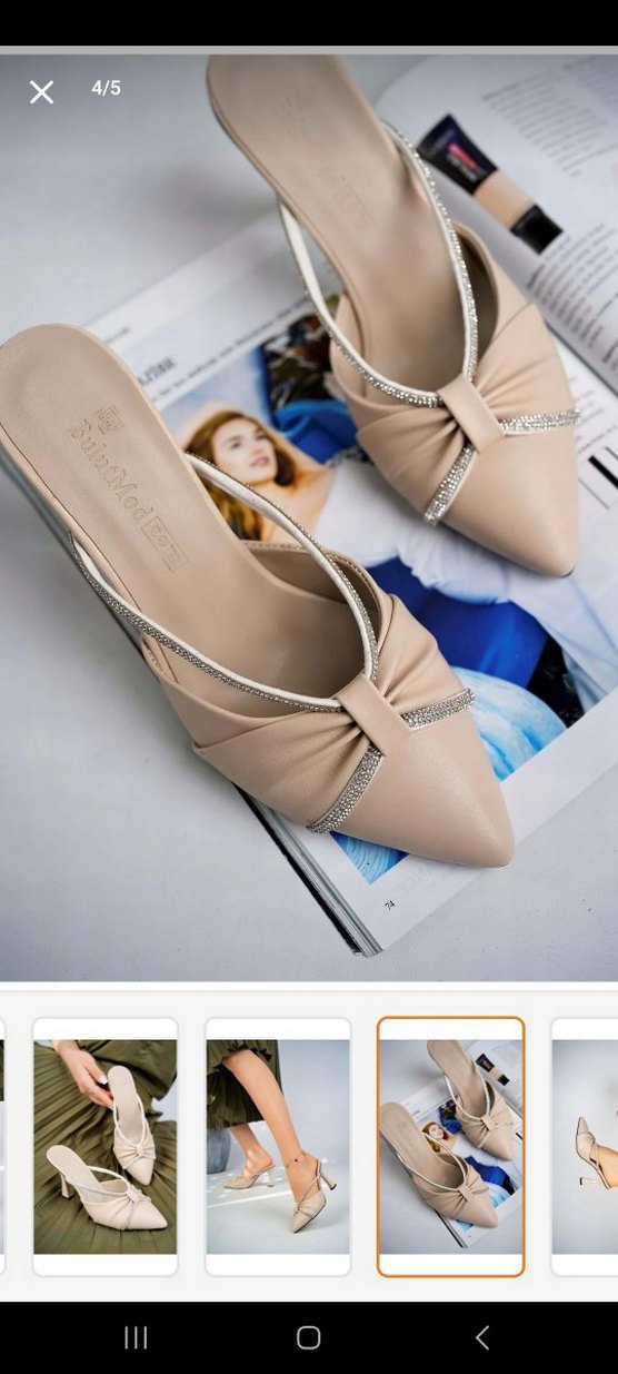 Gelin Terliği/Çeyiz Terliği/Abiye Terlik - Görsel 4