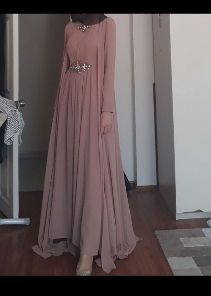 Tesettür Abiye Elbise - Görsel 2