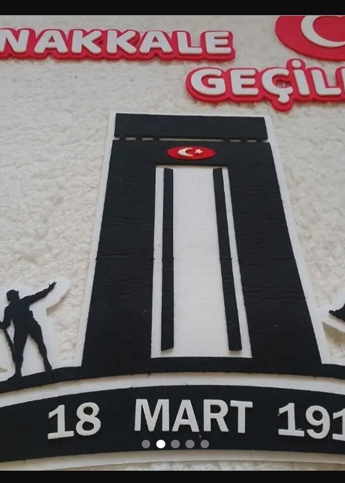18 Mart Çanakkale Geçilmez Pano - Görsel 5