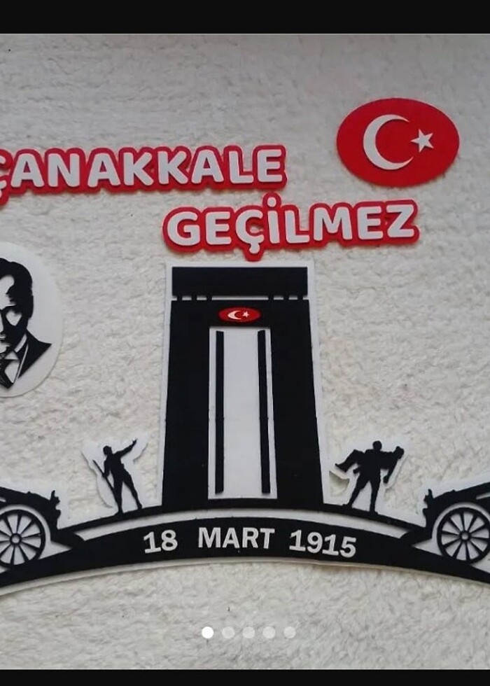 18 Mart Çanakkale Geçilmez Pano - Görsel 4