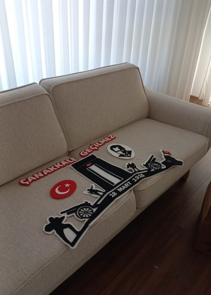 18 Mart Çanakkale Geçilmez Pano - Görsel 2