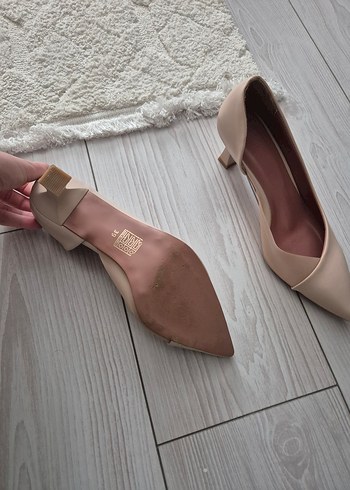 Ten Rengi Tonlarında Abiye Ayakkabı - Görsel 9