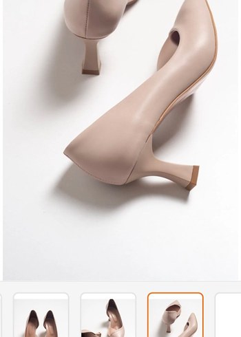 Ten Rengi Tonlarında Abiye Ayakkabı - Görsel 4