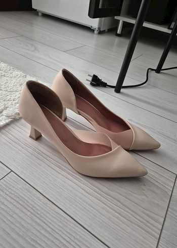 Ten Rengi Tonlarında Abiye Ayakkabı - Görsel 7