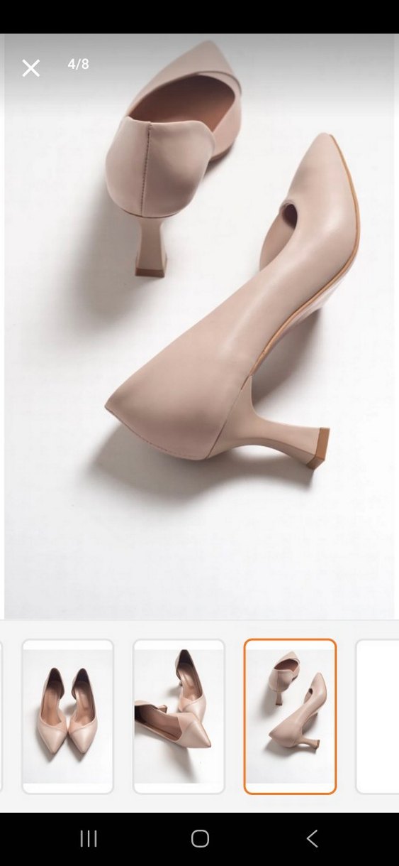 Ten Rengi Tonlarında Abiye Ayakkabı - Görsel 4