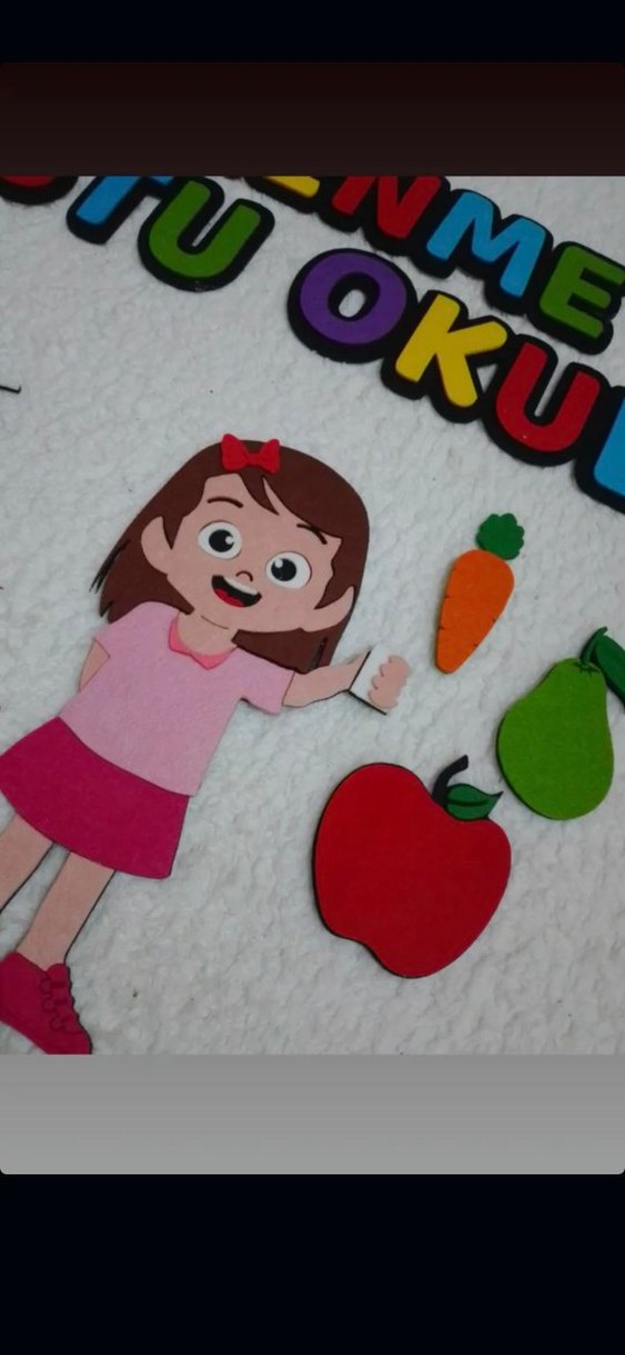 Renkli Beslenme Dostu Okul Panosu - Görsel 3