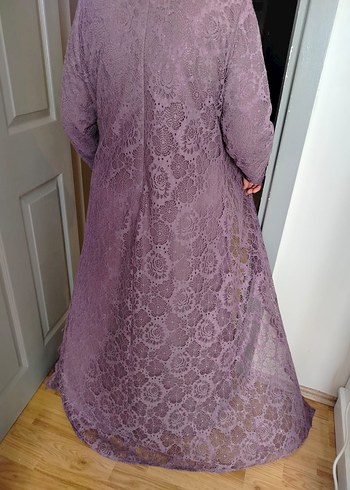 Büyük Beden Tesettür Abiye - Görsel 4