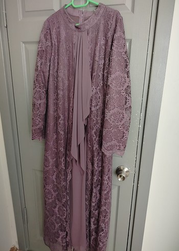 Büyük Beden Tesettür Abiye - Görsel 2