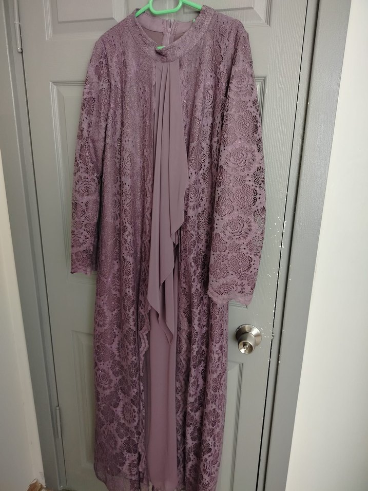 Büyük Beden Tesettür Abiye - Görsel 2