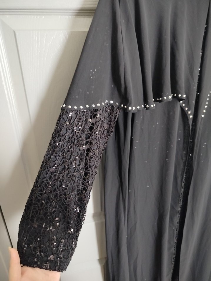 Büyük Beden Tesettür Abiye - Görsel 3