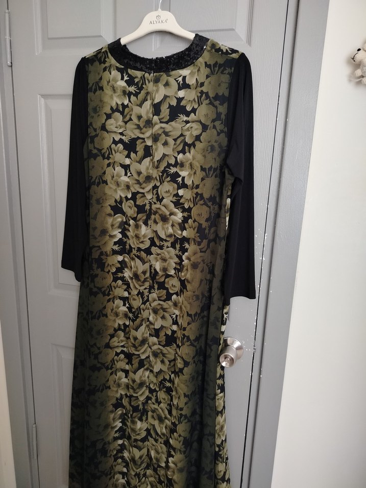 Büyük Beden Tesettür Abiye - Görsel 2