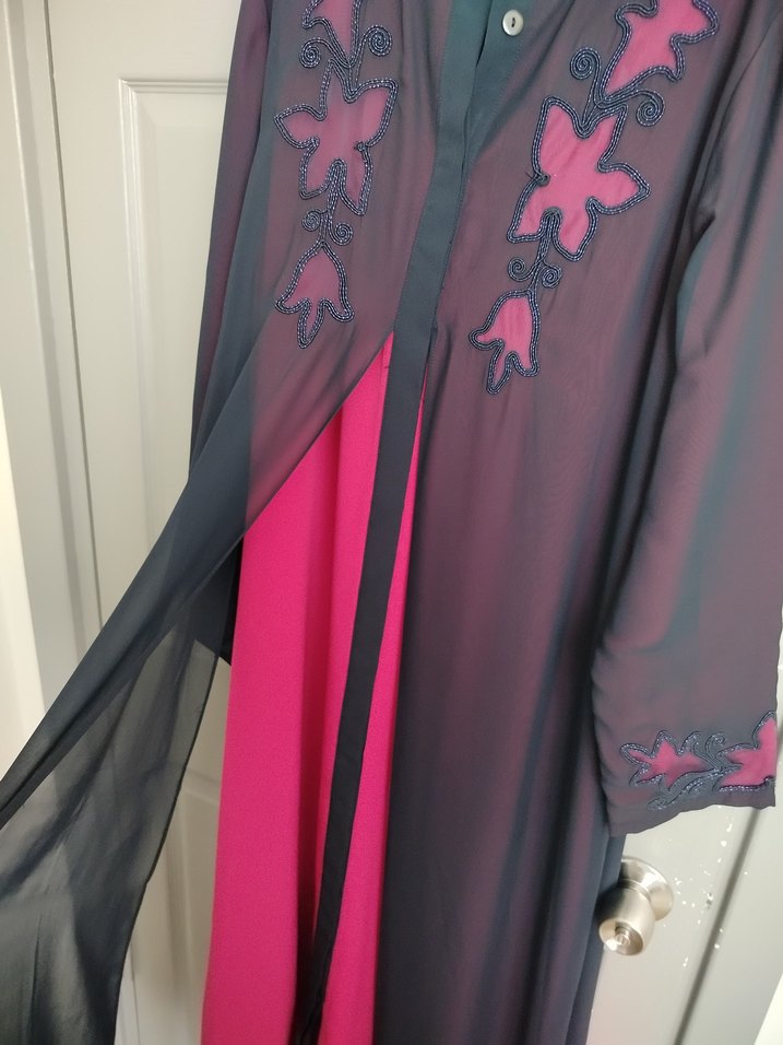 Büyük Beden Tesettür Abiye - Görsel 2