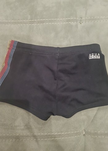 NABAIJI Siyah Erkek Çocuk Yüzme Şortu - Görsel 3