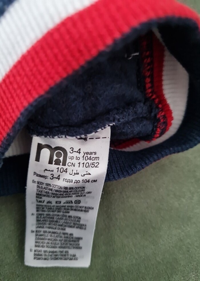 Mothercare sweatshirt 3 yaş - Görsel 2