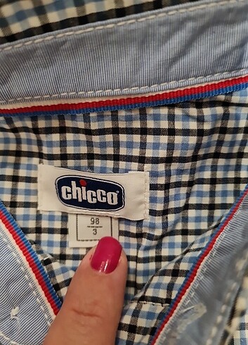 2 adet gömlek  Chicco kısa ve uzun kollu  - Görsel 3