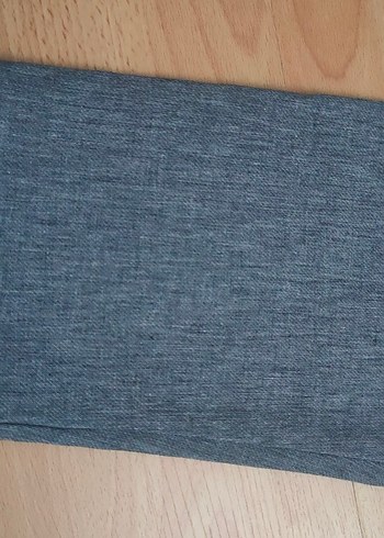 42 Beden gri Renk Gri Kadın Denim Kumaş Pantolon