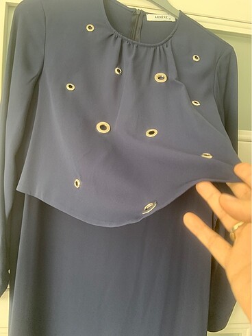42 Beden lacivert Renk Armine Tunik