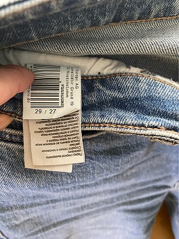 29 Beden Mavi jesns kot pantolon