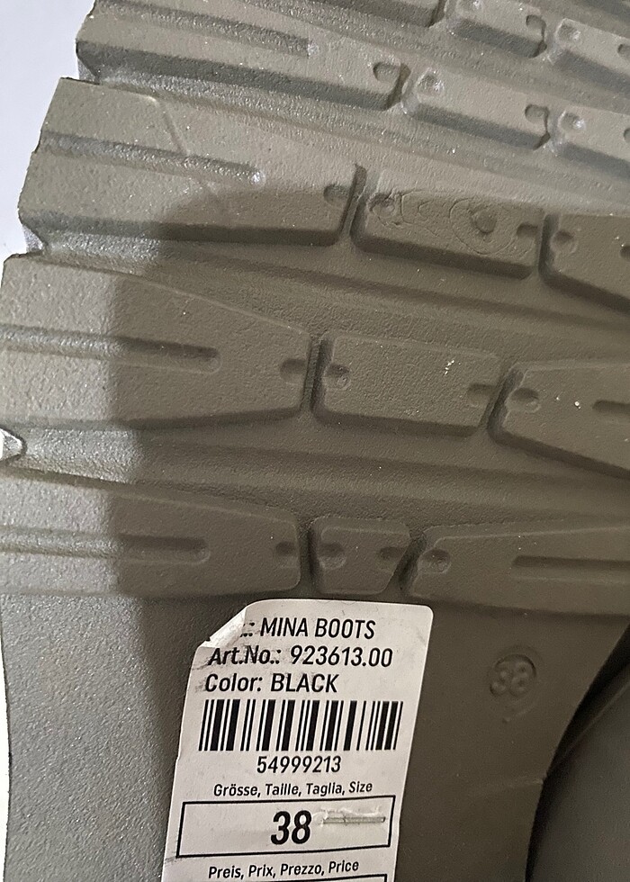 Siyah nubuk ayakkabı - Görsel 5