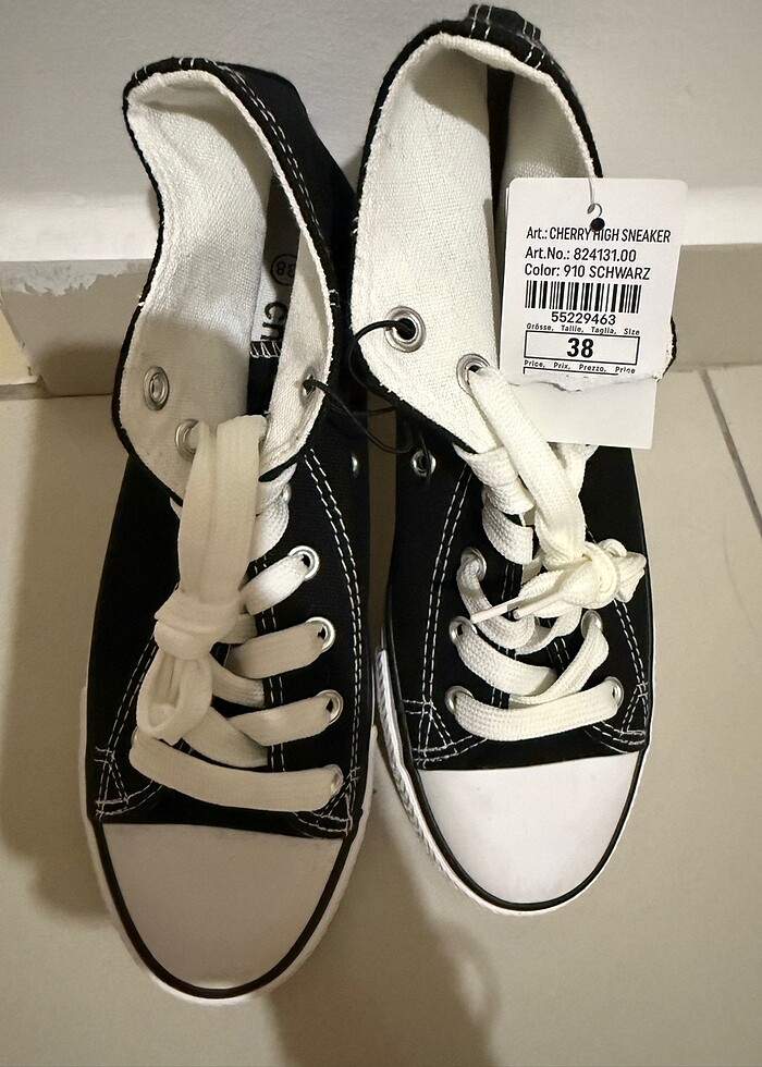 Hiç giyilmemiş bez ayakkabı - Görsel 4