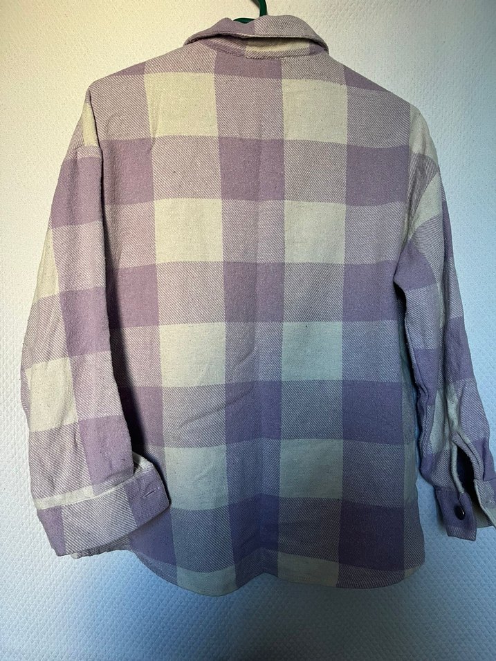 Düğmeli Uzun Kollu Pamuklu Kadın Gömlek - Görsel 2