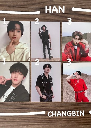 Diğer Stray Kids Noeasy Album Pre Order Benefit Photobook Photocards