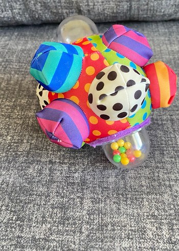 Renkli Diş Kaşıyıcı ve Çıngıraklı Top - Görsel 2