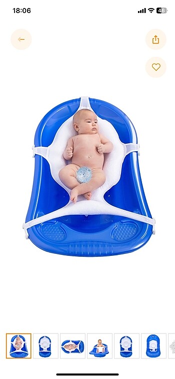 Bebek banyo filesi minderi - Görsel 10