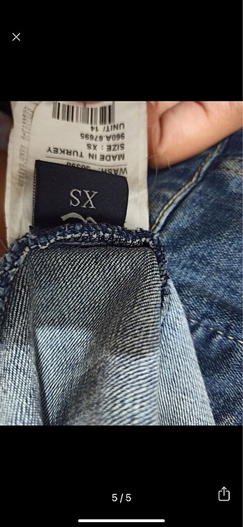 xs Beden lacivert Renk LTB Kot Ceket