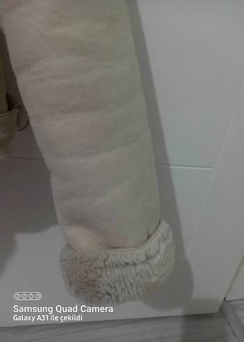 stradivarius kürklü biker ceket - Görsel 5