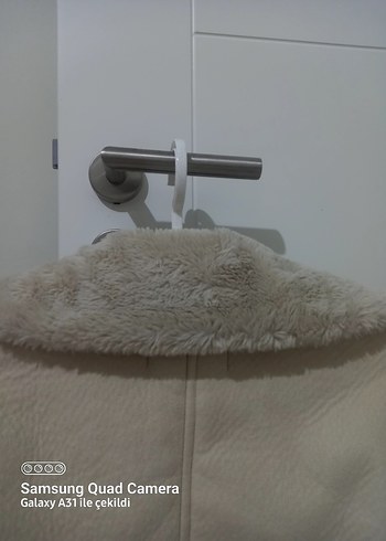 stradivarius kürklü biker ceket - Görsel 8