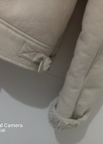 stradivarius kürklü biker ceket - Görsel 10