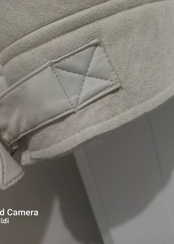 stradivarius kürklü biker ceket - Görsel 9