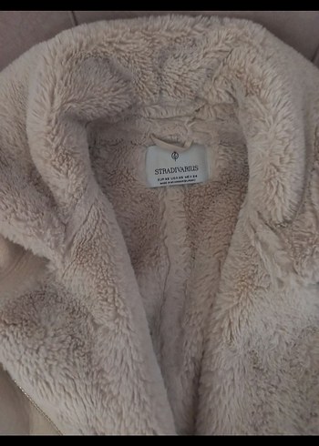 stradivarius kürklü biker ceket - Görsel 4