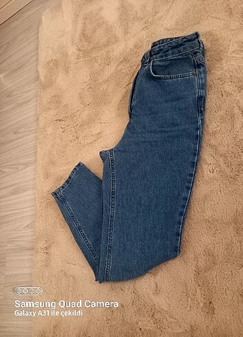 xs Beden mavi Renk Mavi mom jean