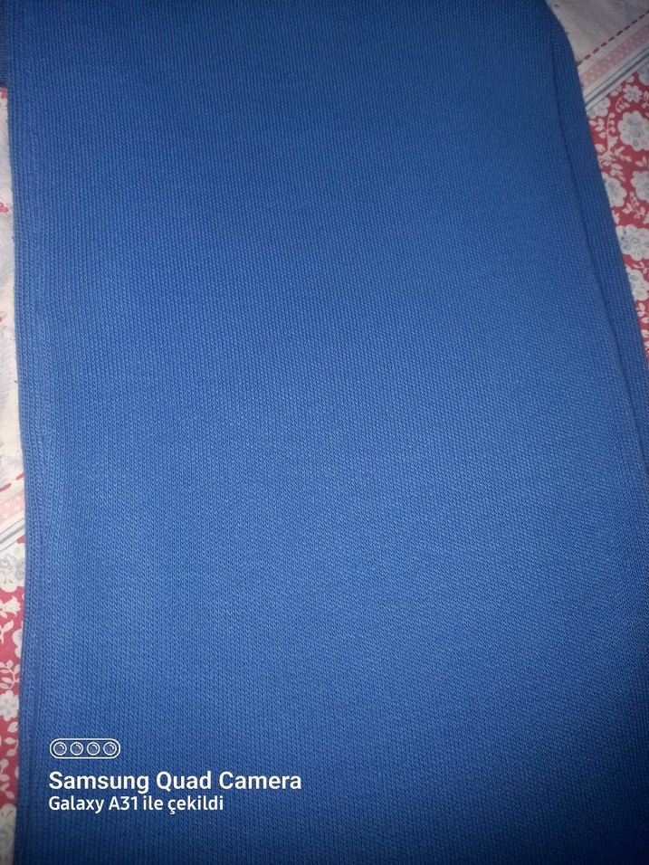 Uzun Kollu Mavi Kadın Triko takım - Görsel 3