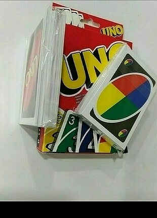  Uno keyifli bir oyun sıfır kutusunda açılmamış ambalajında 
