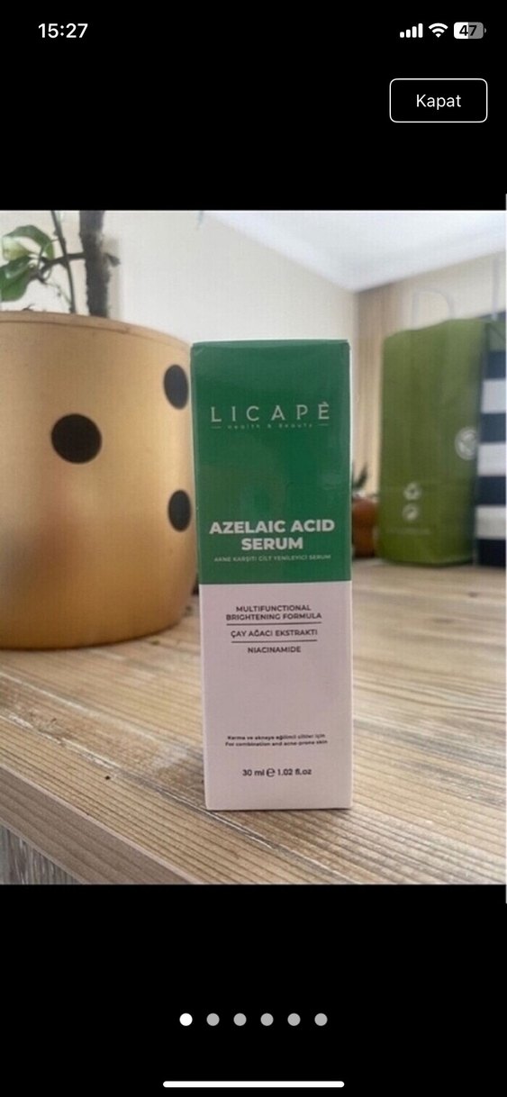 Licape 3 Azelaic, 5 Aha-Bha Serum - Görsel 2