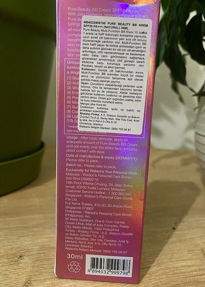 Pure Beauty BB Krem 02 Natural - Görsel 3