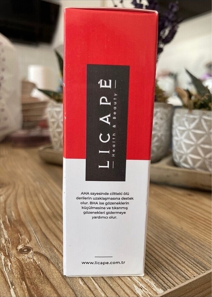 Licape Aha Bha Kirmizi Peeling 30ml - Görsel 4