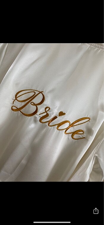 s Beden Bride sabahlık